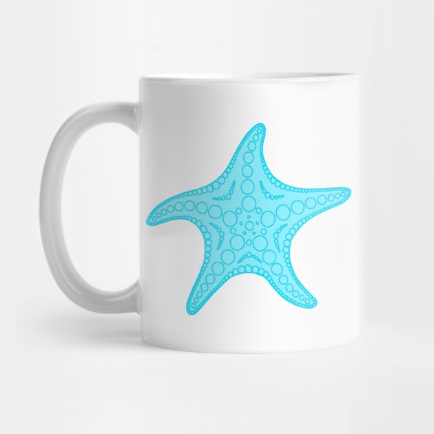 Starfish (blue) by calenbundalas